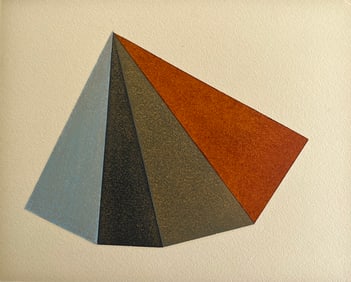 VINTAGE GEOMETRIC PAINTING