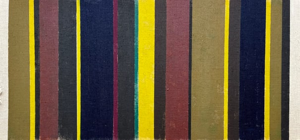 VINTAGE GEOMETRIC PAINTING