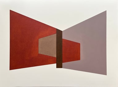 GEOMETRIC COMPOSITION PAINTING