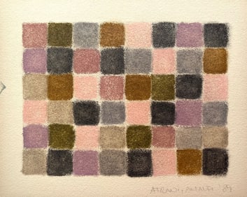 VINTAGE GEOMETRIC PAINTING