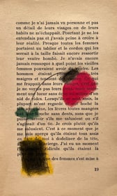 SMALL NAIVE DRAWING FLOWER IN VASE