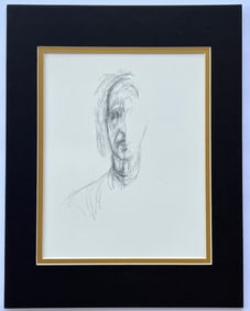 MATTED ALBERTO GIACOMETTI PRINT