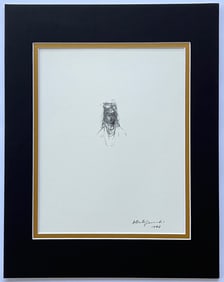 MATTED ALBERTO GIACOMETTI PRINT