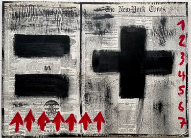 MIXED MEDIA OUTSIDER ART