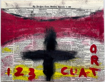 OUTSIDER ART MIXED MEDIA