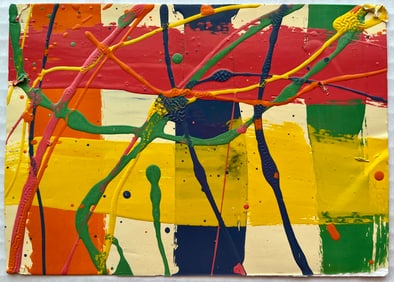 ORIGINAL ABSTRACT ACRYLIC PAINTING