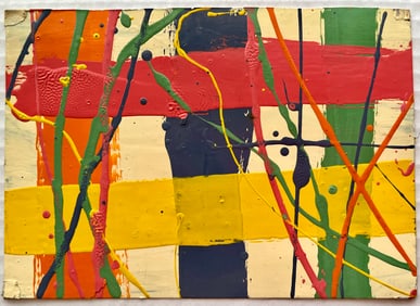 ORIGINAL ABSTRACT ACRYLIC PAINTING