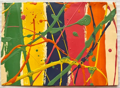 ORIGINAL ABSTRACT ACRYLIC PAINTING