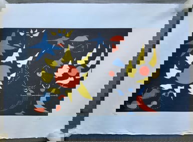 JOAN MIRO LARGE PRINT