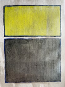 ORIGINAL ACRYLIC ON PAPER PAINTING ROTHKO STYLE