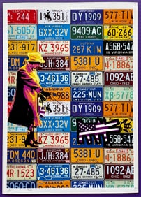 POP ART PRINT GRAFFITI ART THE QUEEN