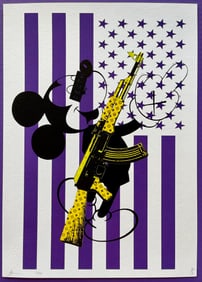 POP ART PRINT GRAFFITI ART MICKEY MOUSE