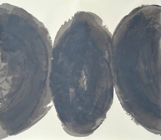 ABSTRACT ORIGINAL ACRYLIC ON PAPER PAINTING