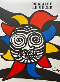 ALEXANDER CALDER ORIGINAL 1966 DERRIERE LE MIROIR LITHOGRAPH