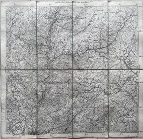 ANTIQUE ITALIAN MAP GRIES