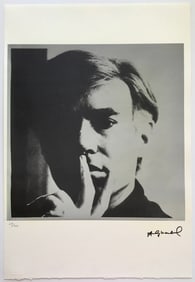 ANDY WARHOL SELF PORTRAIT PRINT