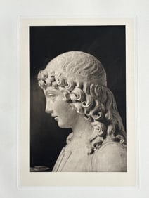 LARGE ETCHING PRINT AFTER A RENAISSANCE BUST