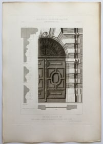 FRENCH ARCHITECTURAL ENGRAVING