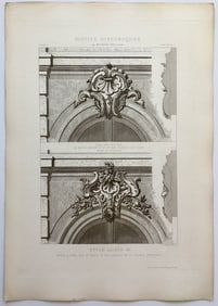 FRENCH ARCHITECTURAL ENGRAVING