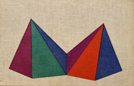 VINTAGE GEOMETRIC PAINTING