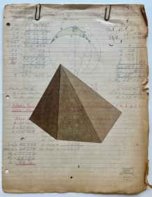 Original Hard Edge Geometric Painting