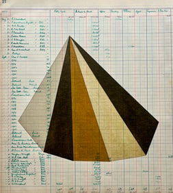 VINTAGE MODERNIST DRAWING