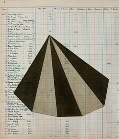 VINTAGE MODERNIST DRAWING