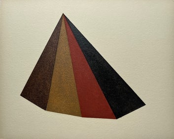 VINTAGE GEOMETRIC PAINTING
