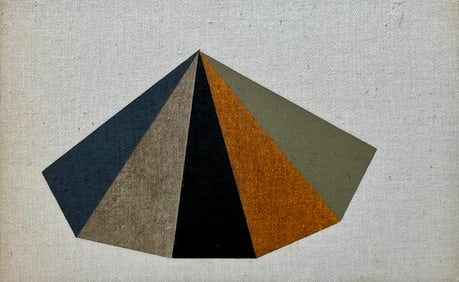 VINTAGE GEOMETRIC PAINTING