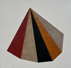 VINTAGE GEOMETRIC PAINTING