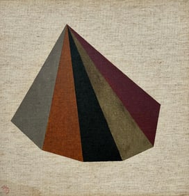VINTAGE GEOMETRIC PAINTING