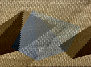 MINIATURE VINTAGE GEOMETRIC PAINTING