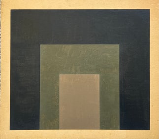 HARD EDGE VINTAGE PAINTING