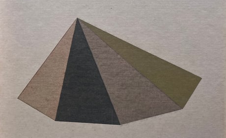 VINTAGE GEOMETRIC PAINTING