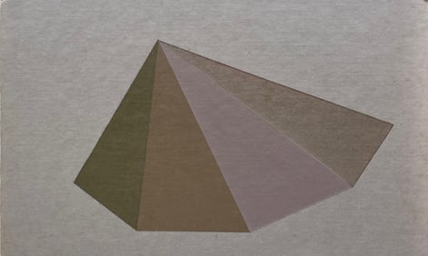 VINTAGE GEOMETRIC PAINTING