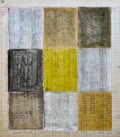 Original Vintage Abstract Painting