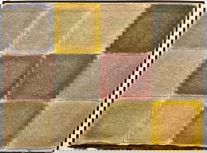 VINTAGE ABSTRACT PAINTING: VINTAGE ABSTRACT OIL PASTEL ON PAPER BOARD. SIZE: SIZE: 13 X 9.5 INCHES APPROX. UNFRAMED. SHIPPING IN THE U.S VIA USPS PRIORITY MAIL $18.