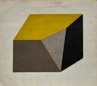 MINIATURE GEOMETRIC PAINTING