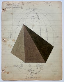 Original Hard Edge Geometric Painting