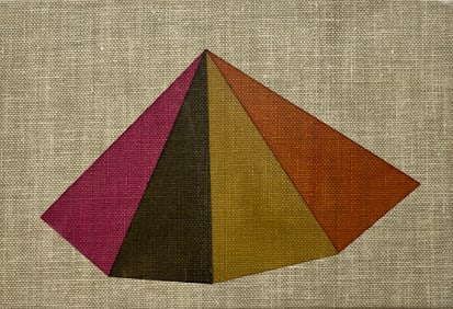 VINTAGE GEOMETRIC PAINTING