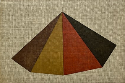 VINTAGE GEOMETRIC PAINTING