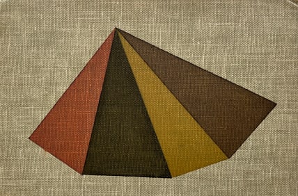 VINTAGE GEOMETRIC PAINTING