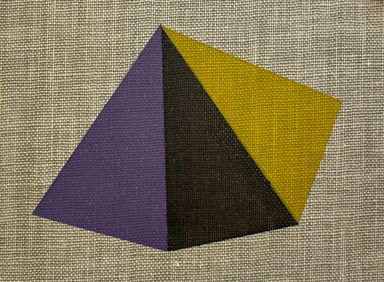 VINTAGE GEOMETRIC PAINTING
