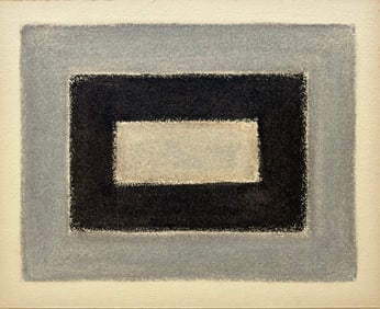 ORIGINAL GEOMETRIC ABSTRACTION PAINTING