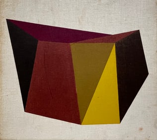 VINTAGE GEOMETRIC PAINTING