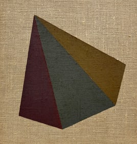 VINTAGE GEOMETRIC PAINTING