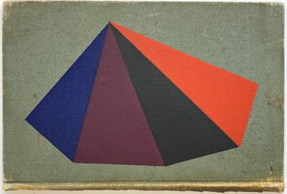 VINTAGE GEOMETRIC PAINTING