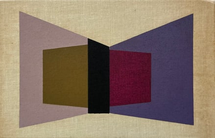 VINTAGE GEOMETRIC PAINTING