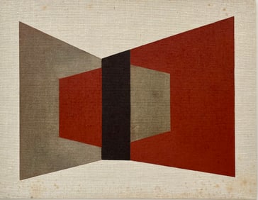VINTAGE GEOMETRIC PAINTING