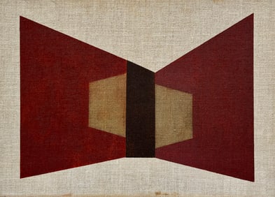 VINTAGE GEOMETRIC PAINTING